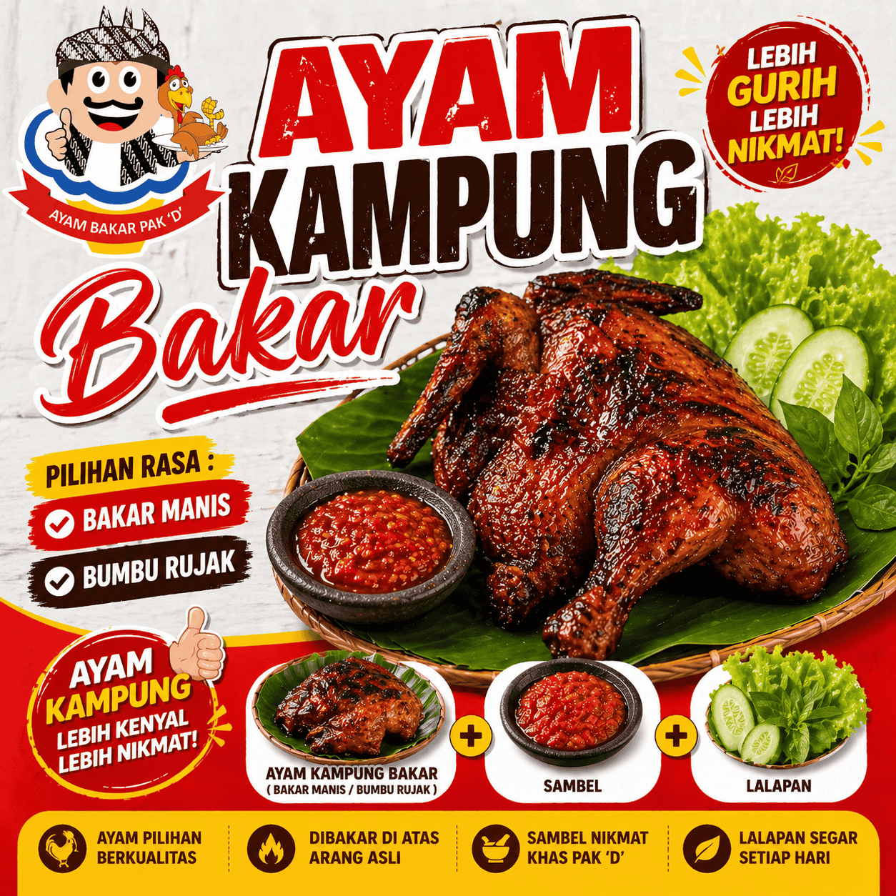 Ayam Kampung Bakar